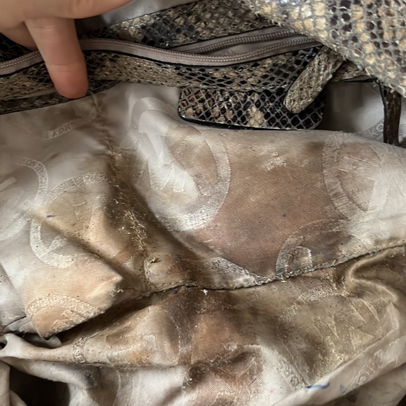 Michael Kors Python Tote - Picture 13 of 13